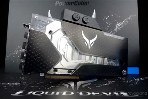 PowerColor Radeon RX 7900 XTX Liquid Devil Looks Slick In Wet Photo ...