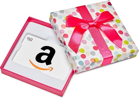 Amazon.ca $50 Gift Card in a Dot Box (Classic White Card Design): Amazon.ca: Gift Cards