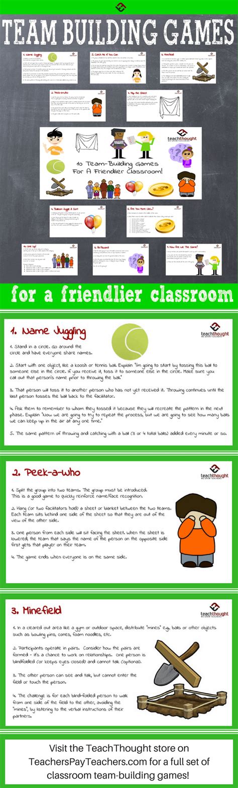 Making Friends: 10 Team-Building Games For Students