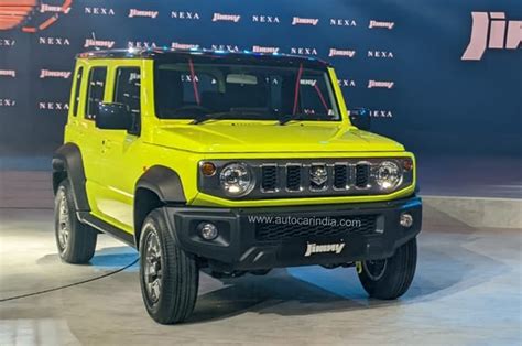 Maruti Jimny 5-door revealed at Auto Expo 2023: design, features ...