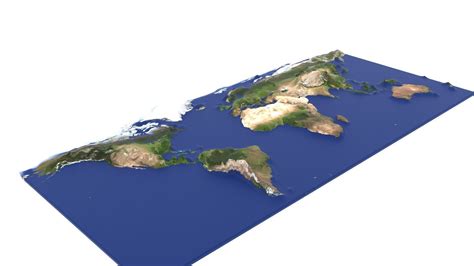 World Map 3D Model - TurboSquid 1971614