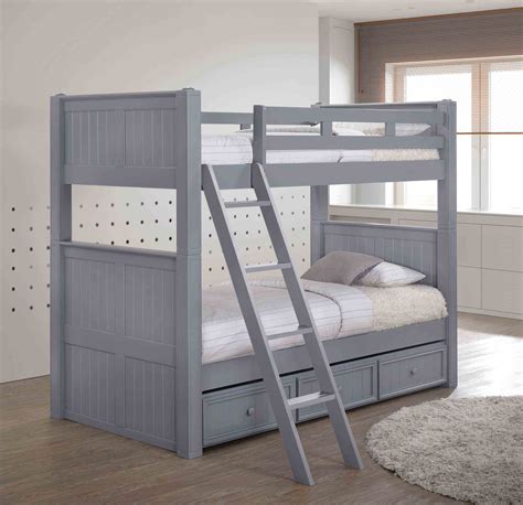 Twin Xl Over Twin Xl Bunk Bed - Loft Beds For Small Spaces