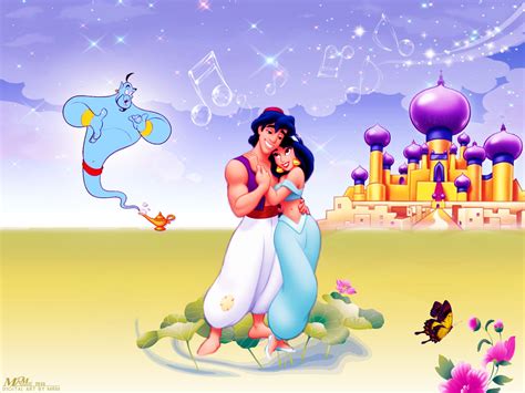 Aladdin And Jasmine - Aladdin and Jasmine Wallpaper (35549534) - Fanpop