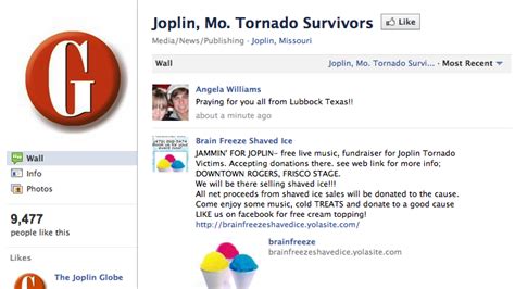 Joplin Tornado Survivors Find Connection, Support on Facebook | TIME.com