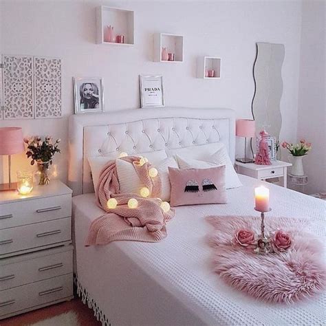 43 cute and girly bedroom decorating tips for girl 8 | Dormitorio de ...