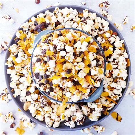 Popcorn Snack Mix (No-Bake Recipe) – Feast Glorious Feast