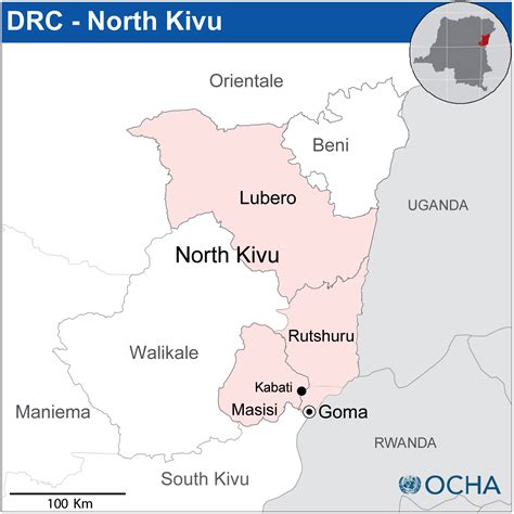 North Kivu map | Conflict | The New Humanitarian