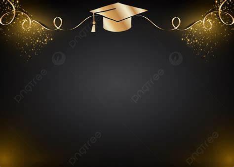 Golden Light Graduation Background Vector, Graduation, Golden, Background Background Image And ...