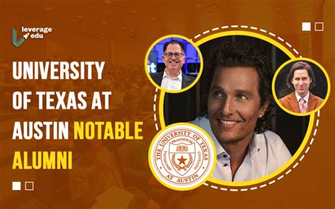 University of Texas at Austin Notable Alumni - Leverage Edu