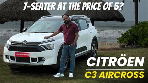 Citroen C3 Aircross Review - Specs, Features, Price And More | Hit and Miss