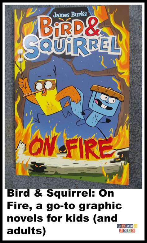 Bird & Squirrel: On Fire, a go-to graphic novels for kids (and adults)