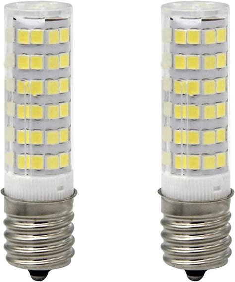 LED Daylight Bulb with E17 Intermediate Base,120 Volt,5000k,550lm,Equivalent 40w to 60 watt ...