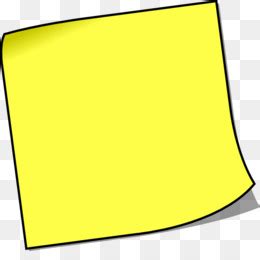 Sticky Notes Clipart Transparent Background - Euaquielela