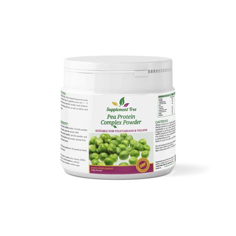 Pea Protein Complex 500g Powder - Supplement Tree