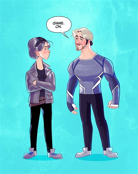 X-MEN Quicksilver Vs. AVENGERS Quicksilver Fan Art by Stephen Byrne — GeekTyrant