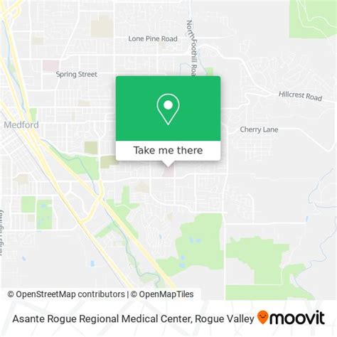 How to get to Asante Rogue Regional Medical Center in Medford by bus?