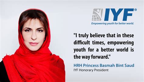 International Youth Federation announces HRH Princess Basmah bint Saud as Honorary President ...