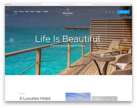 35 Best Free Hotel Website Templates Built For Modern Businesses 2021