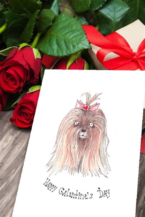 Galentines Day Card Funny Dog Cards Dog Greeting Card Dog | Etsy