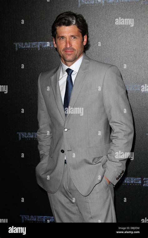 Patrick Dempsey French premiere of Transformers 3 held at Le Grand Rex ...