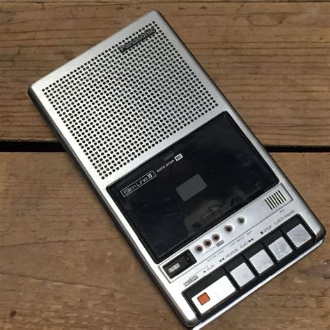 Retro Panasonic Cassette Tape Recorder – As Is | Boardwalk Vintage