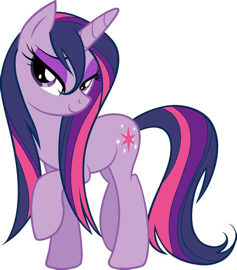 Twilight Sparkle with straight hair | My little pony twilight, Twilight ...