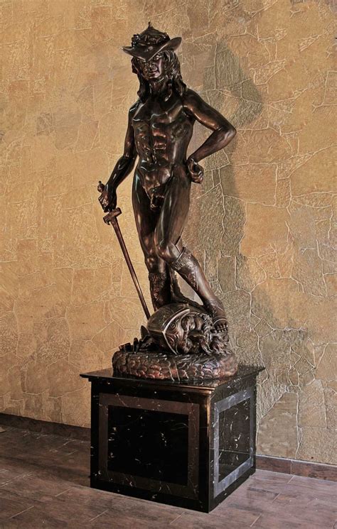 Escultura David De Donatello Monumental Bronce | Mercado Libre