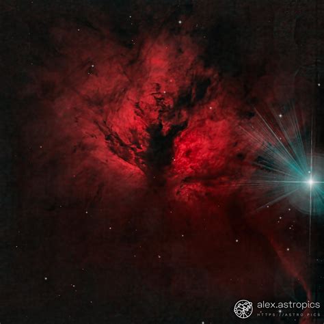 The Flame Nebula | Telescope Live