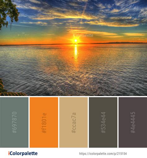 Color Palette ideas from 1479 Sunrise Images | iColorpalette | Sunrise ...