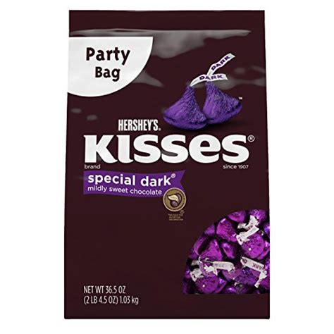 Kisses Special Dark Mildly Sweet Chocolate, 36.5-Ounce Bag | Best ...