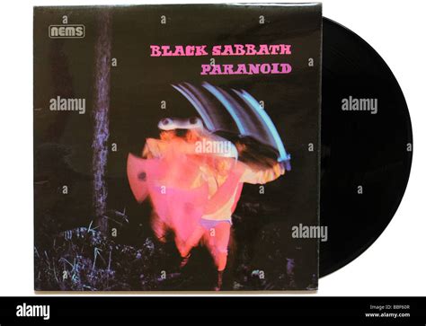 Black Sabbath Paranoid album Stock Photo - Alamy