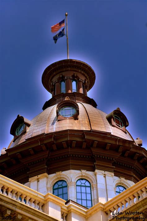 SC State House Dome H D R Photograph by Lisa Wooten - Fine Art America