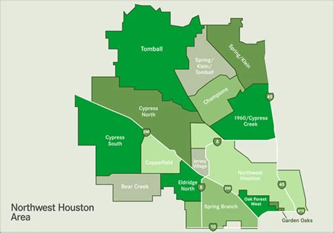 Northwest Houston Zip Code Map - Campus Map