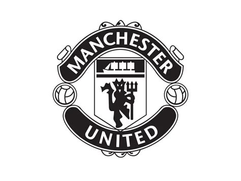 Manchester United FC Black Logo PNG vector in SVG, PDF, AI, CDR format