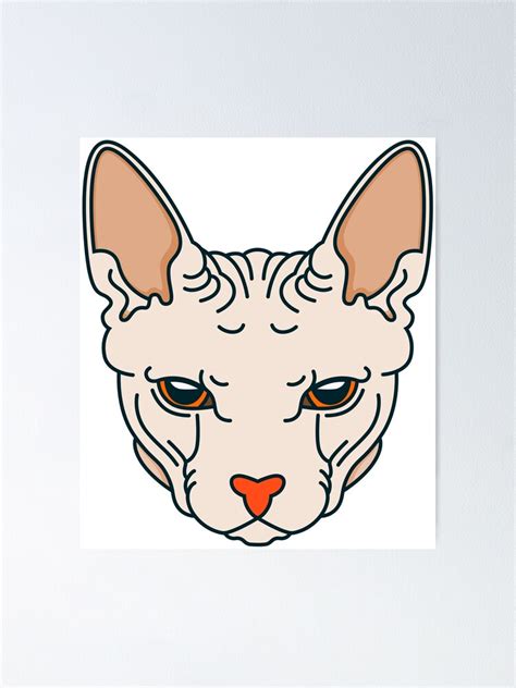 "Angry Siamese Cat Design" Poster by Aniyah | Redbubble