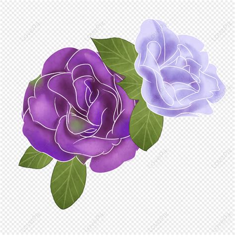 Free Lavendar Rose Clipart