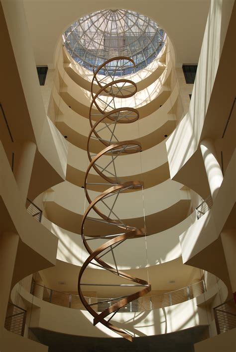 Custom Fabrication - Custom artwork, 10-story high DNA sculpture in wood and steel, Milan, Italy ...