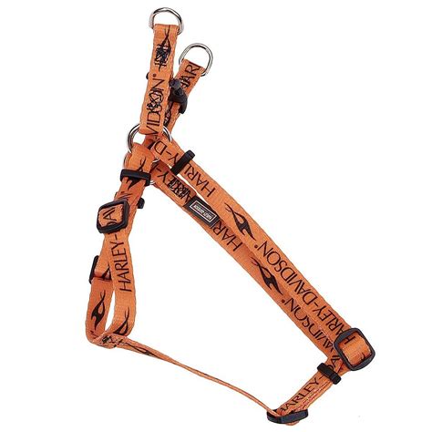 Harley-Davidson® 1' x 20'-30' Adjustable. Comfort Soft Harness. H6944 (Orange) -- Click image to ...