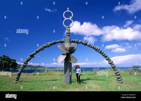 Rainbow Warrior Memorial Matauri Bay Northland North Island New Zealand ...