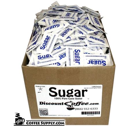 Sugar Packets | 2,000 ct. Foodservice Bulk Case