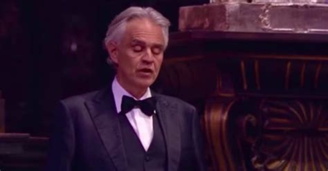 Andrea Bocelli Singing 'Ave Maria' In Duomo di Milano Is Truly Beautiful