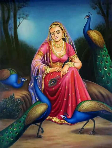 Indian Village Woman Painting at PaintingValley, women village HD phone ...