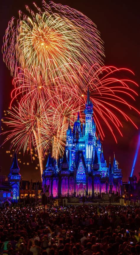 Fireworks at Disney World Wallpapers on WallpaperDog