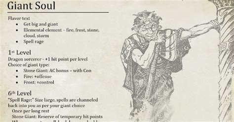 Giant Soul new subclass for the Sorcerer – The Mike Mearls Happy Fun Hour!