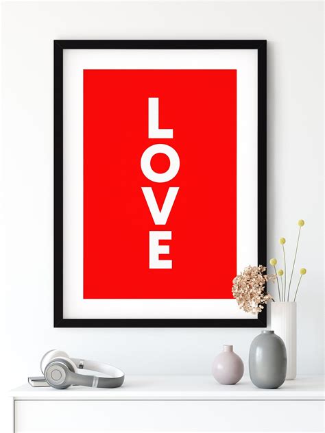 Love, Printable Wall Art | Wall art quotes bedroom, Printable wall art bedroom, Printable wall art