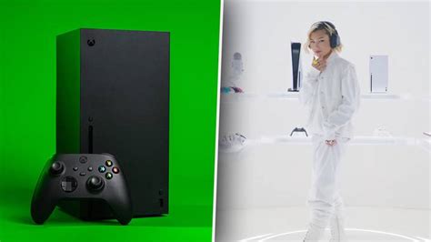 New White Xbox Series X Console Seen In A Logitech Advert