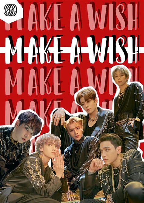 NCT U MAKE A WISH A4 POSTER | Poster, Nct, Make a wish