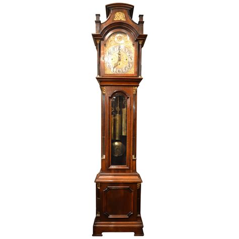 Unique Antique English Grandfather Clock, Mahogany, 18th Century For Sale at 1stDibs | antique ...