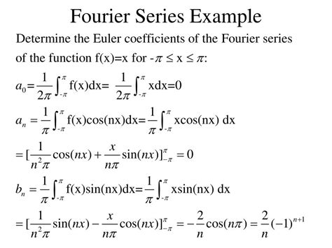 PPT - Fourier Series Example PowerPoint Presentation, free download ...