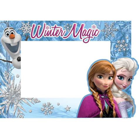 usa-angel.com. Disney Frozen Elsa, Anna, And Olaf Winter Magic Picture Frame